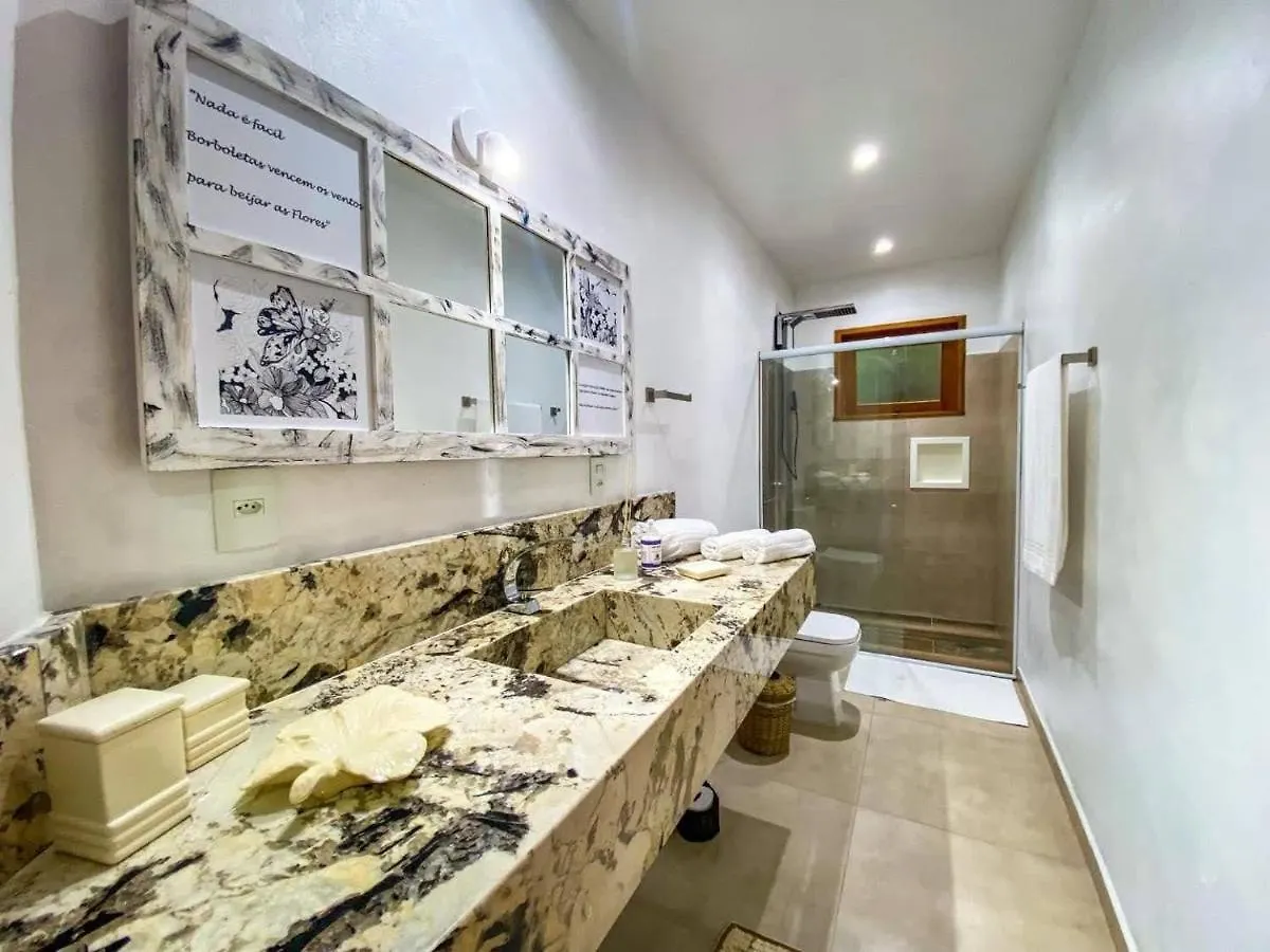 Дом отдыха Casa Em Condominio Com Piscina, Quintal E Garagem Порту-Сегуру